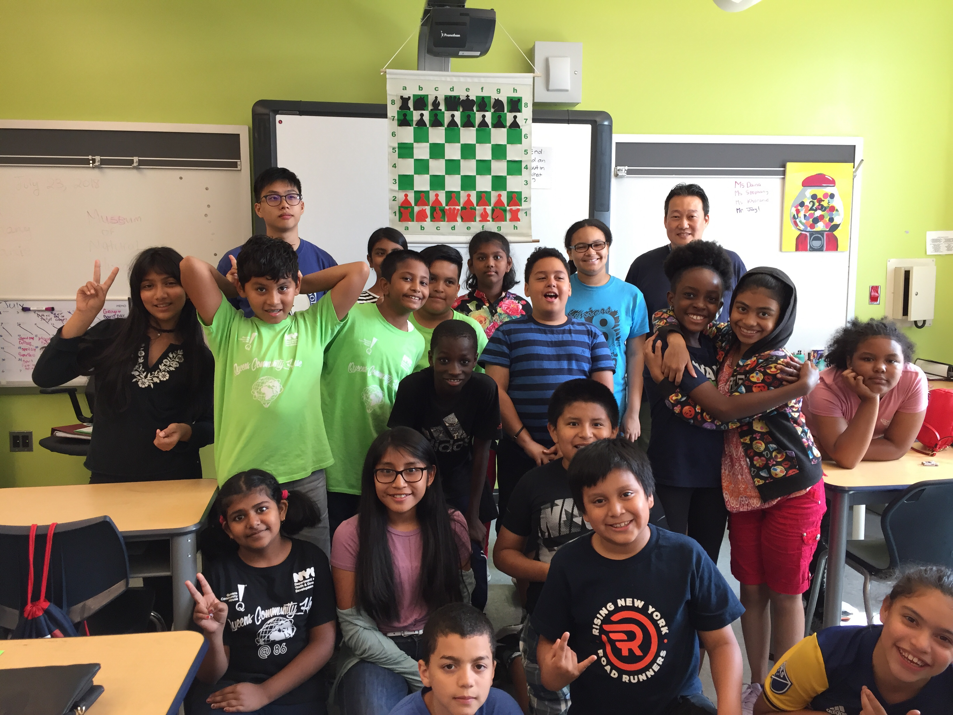 Learn chess or learn to teach it. LINC's free summer programs open