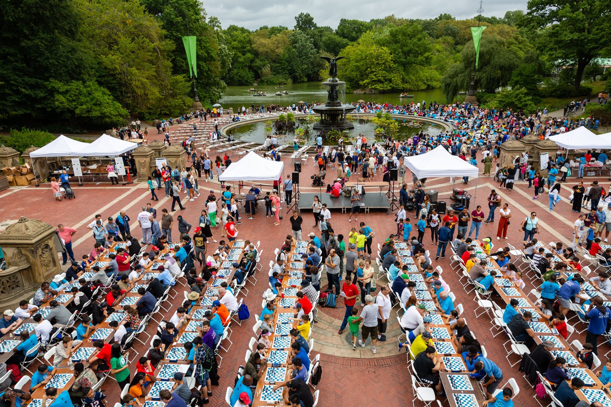 Image for 19th Annual Chess-in-the-Park Rapid Open draws 775 players!