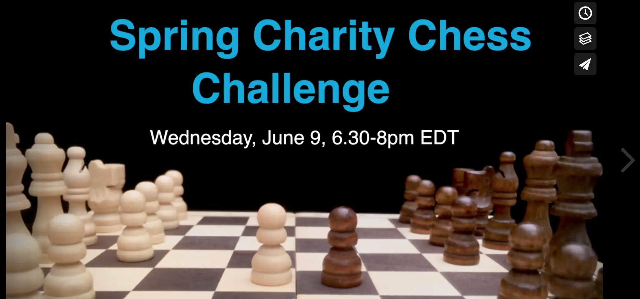 Image for 2021 Spring Charity Chess Challenge