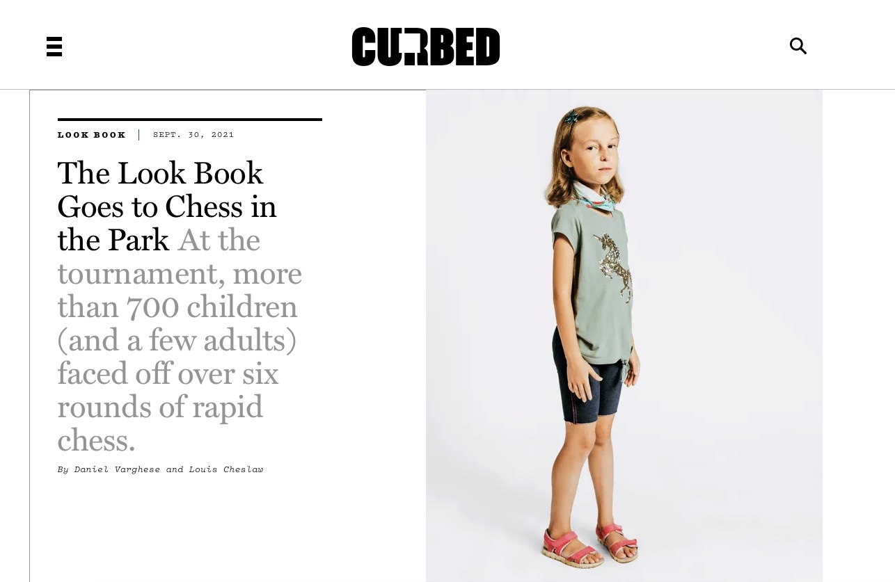 Image for Meet the Chess in the Park Tournament Players, Thanks to The New York Magazine