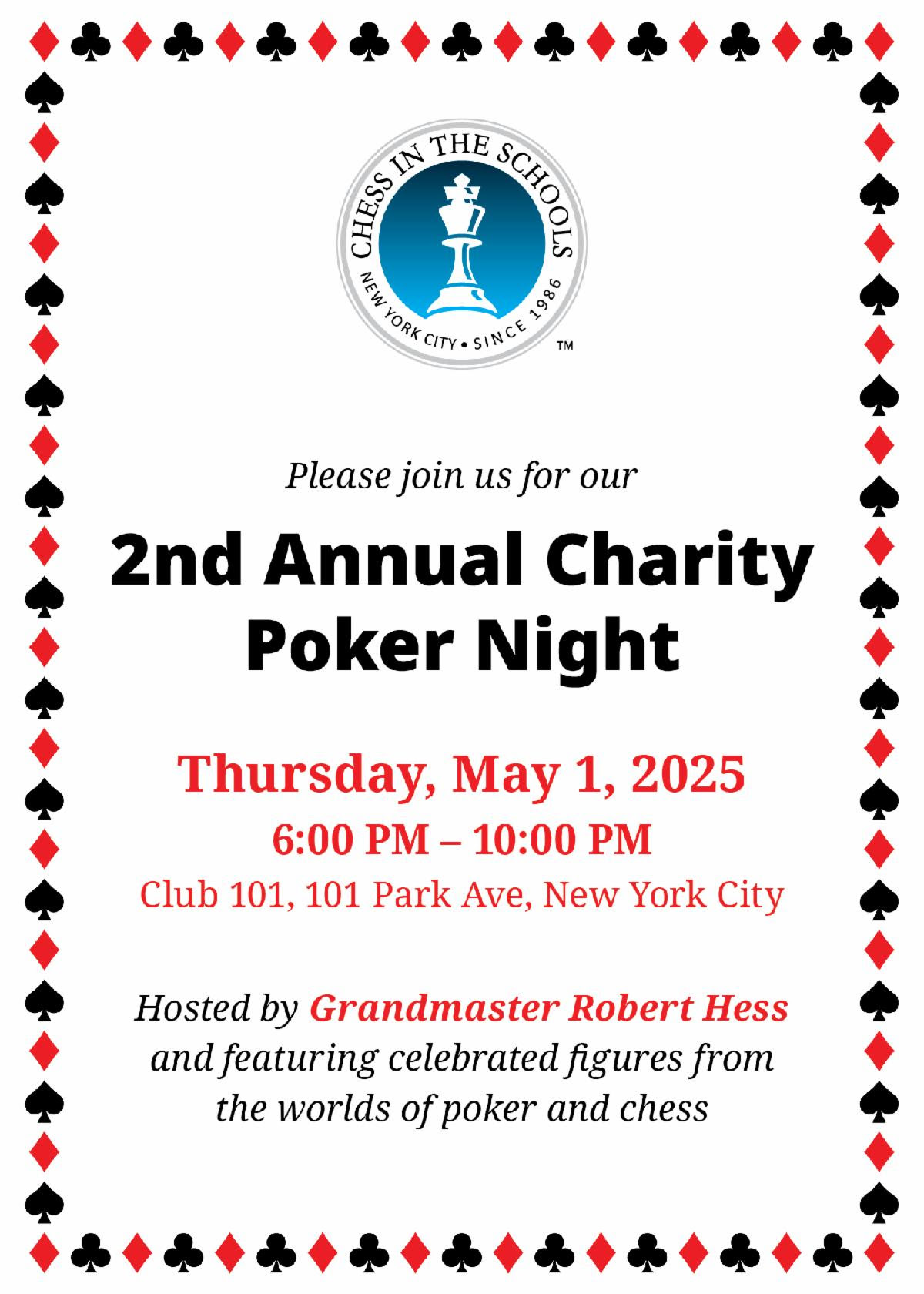 Image for Charity Poker Night